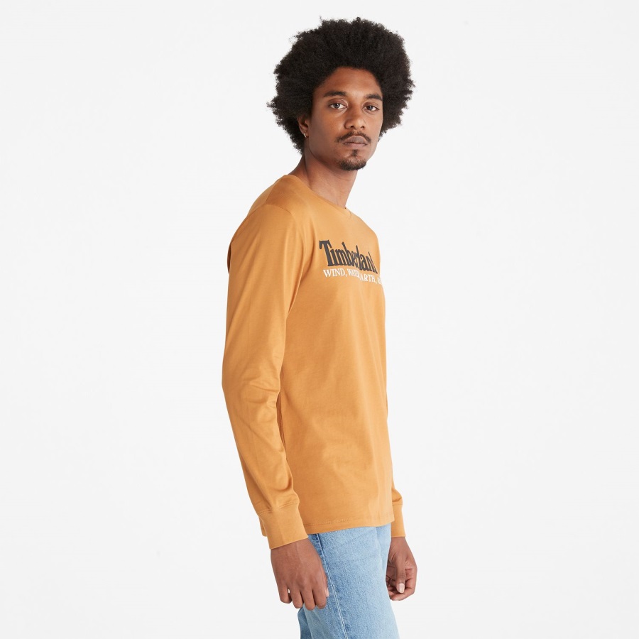 Timberland Ireland Wheat Men's Wind Water Earth And Sky Long-Sleeve T-Shirt