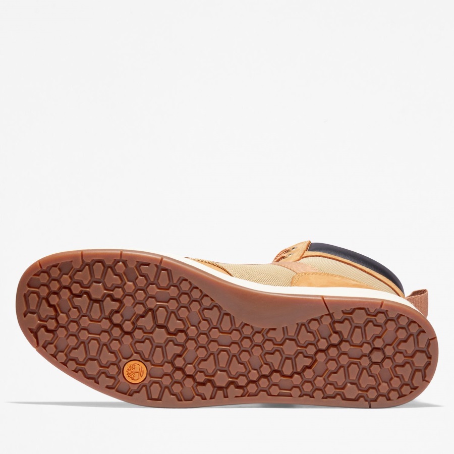 Timberland Ireland Wheat Nubuck Men's Davis Square Boots