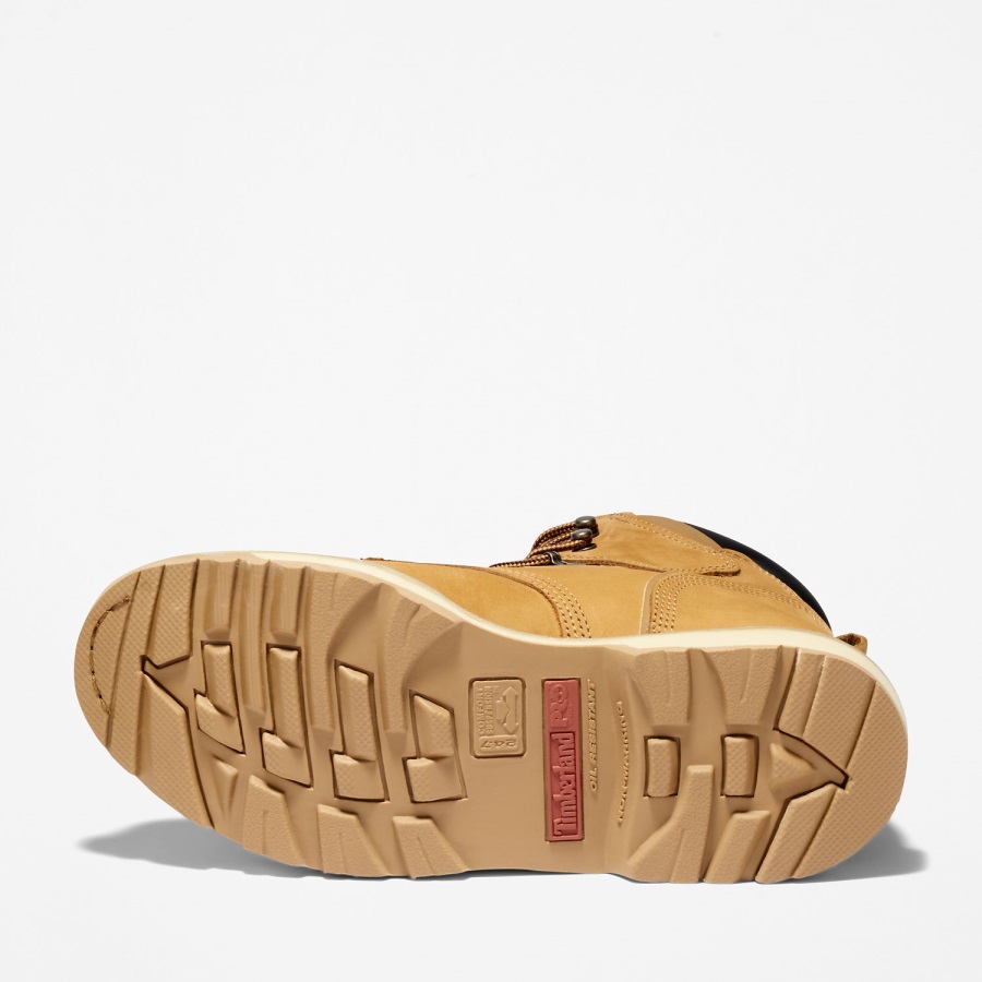 Timberland Ireland Wheat Nubuck Men's Pit Boss 6 Work Boot