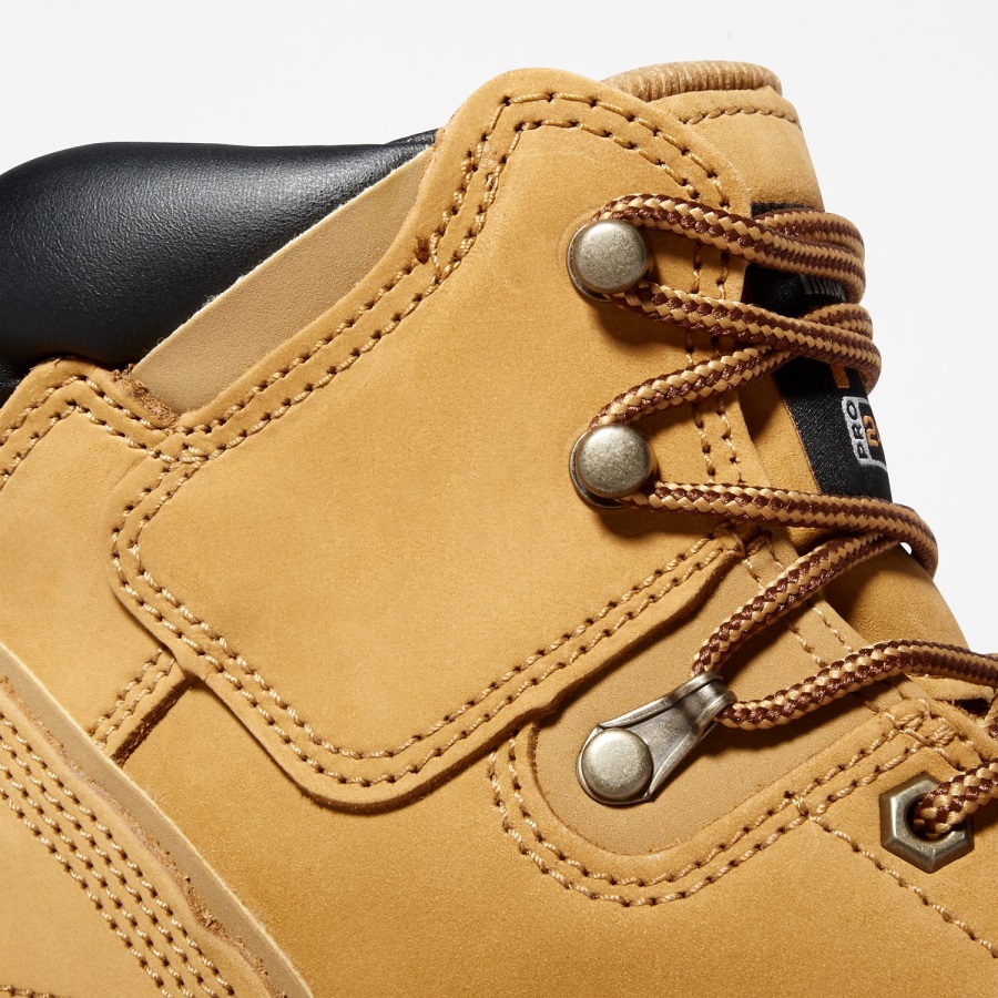 Timberland Ireland Wheat Nubuck Men's Pit Boss 6 Work Boot