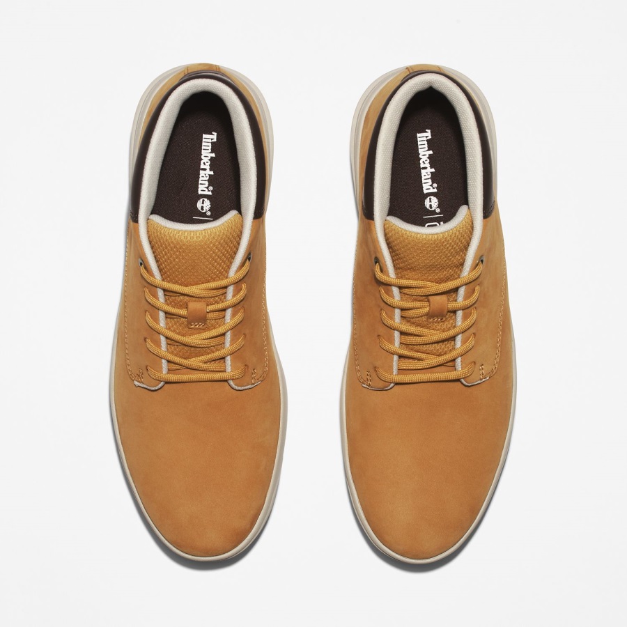 Timberland Ireland Wheat Nubuck Men's Seneca Bay Chukka Boots