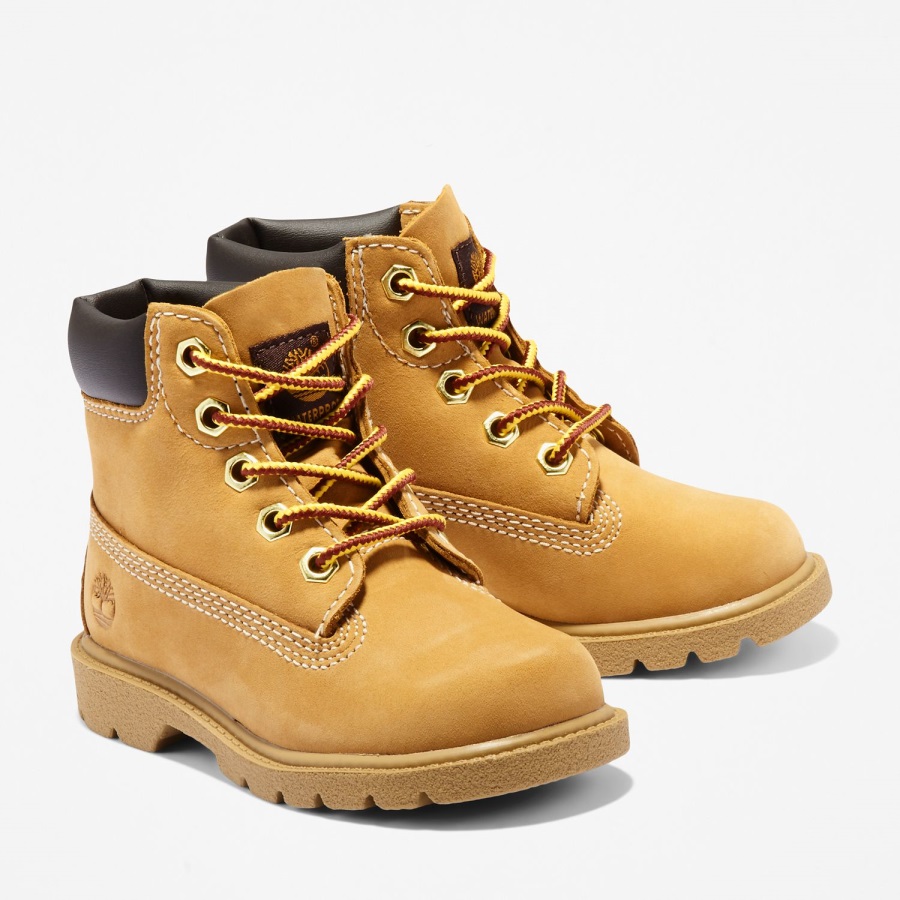 Timberland Ireland Wheat Nubuck Toddler Classic 6-Inch Boots