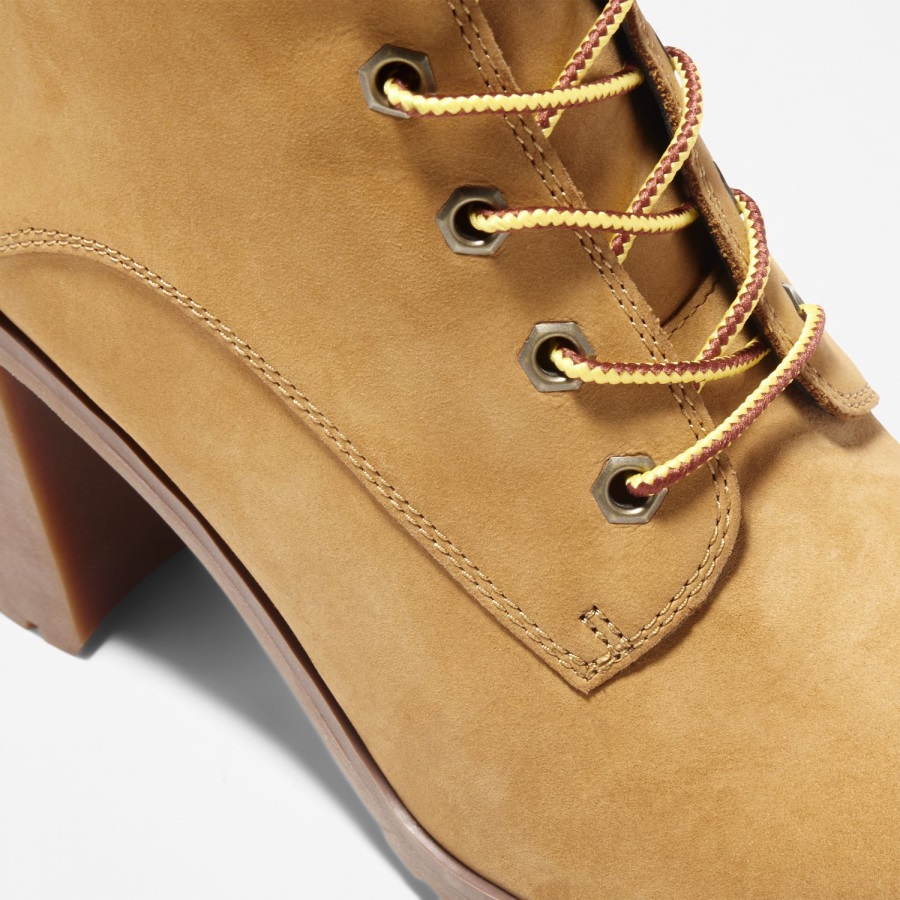 Timberland Ireland Wheat Nubuck Women's Allington Lace-Up 6-Inch Boots