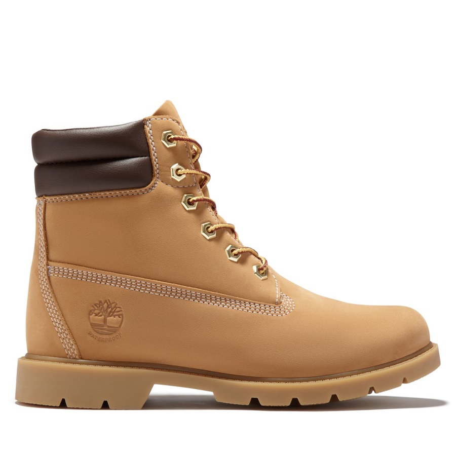 Timberland Ireland Wheat Nubuck Women's Linden Woods 6-Inch Waterproof Boots