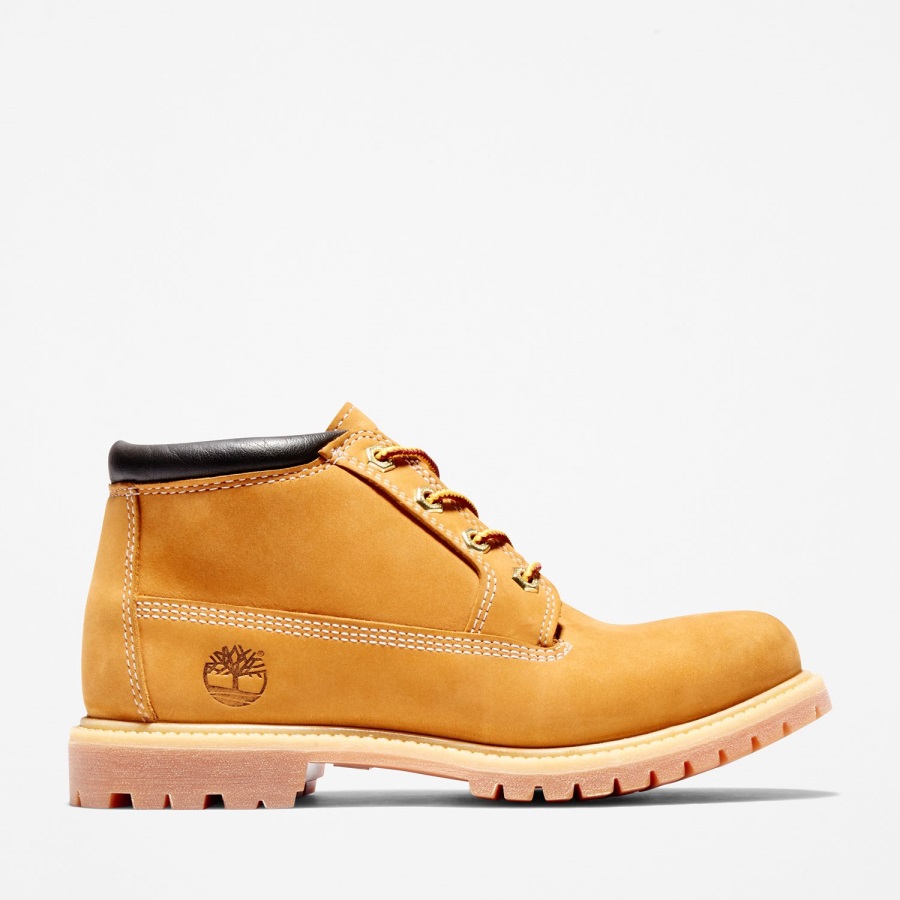 Timberland Ireland Wheat Nubuck Women's Nellie Waterproof Chukka Boots