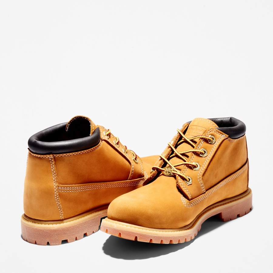 Timberland Ireland Wheat Nubuck Women's Nellie Waterproof Chukka Boots