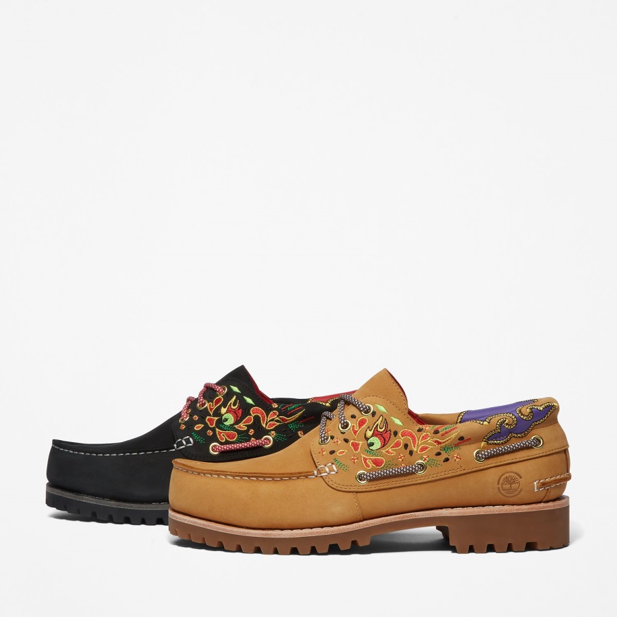 Timberland Ireland Wheat Women's Clot X 3-Eye Boat Shoe
