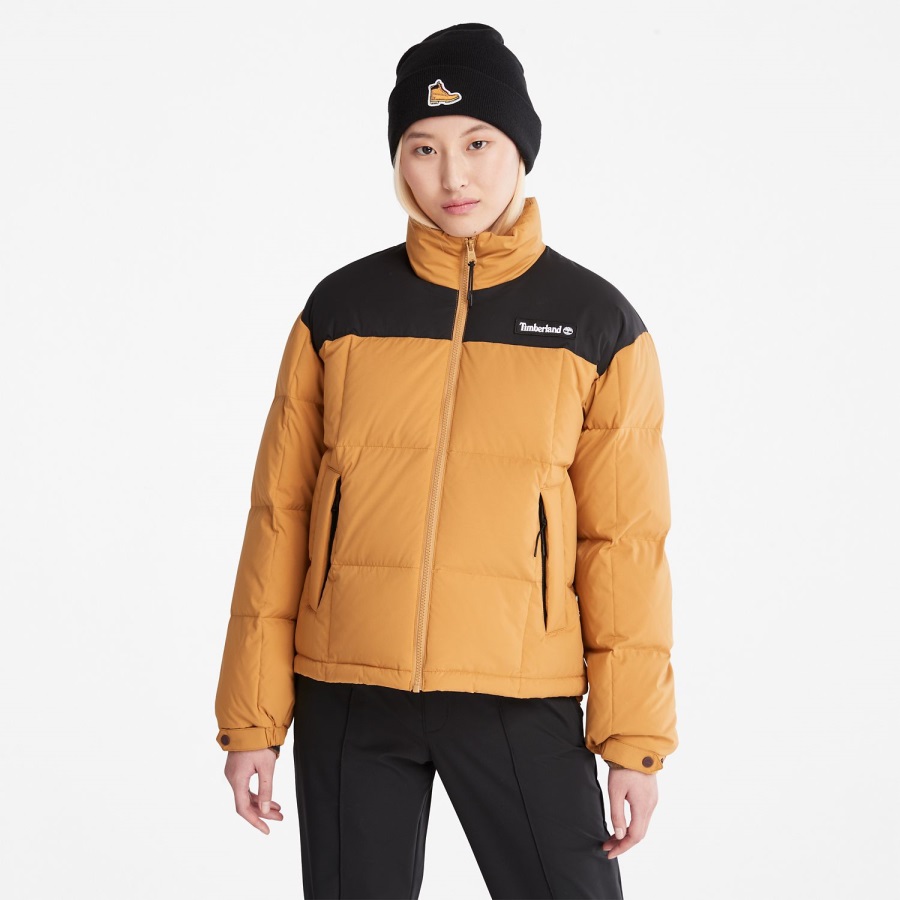 Timberland Ireland Wheat Women's Oversize Re:Down Insulation Puffer Jacket