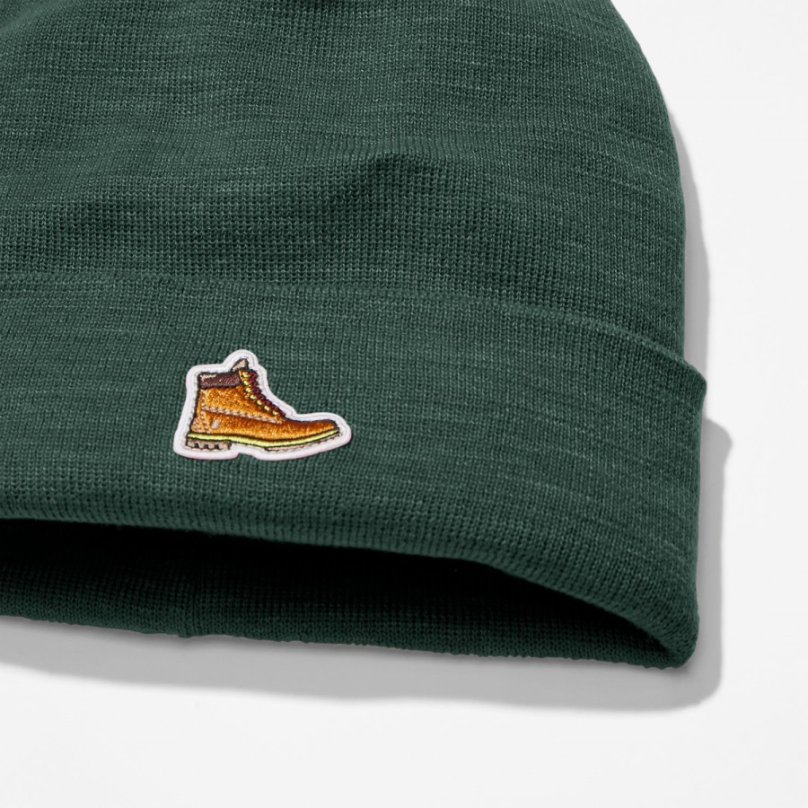 Timberland Ireland Willowdale Boot-Patch Beanie Dark Olive