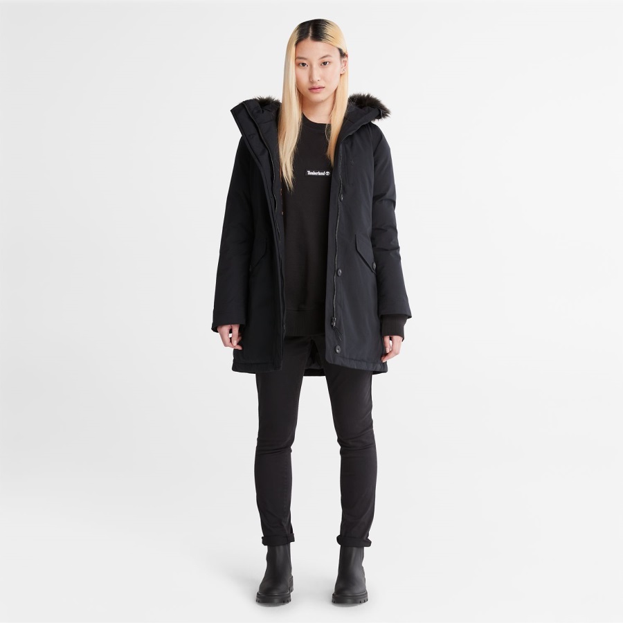 Timberland Ireland Women's Down-Free Waterproof Parka Black