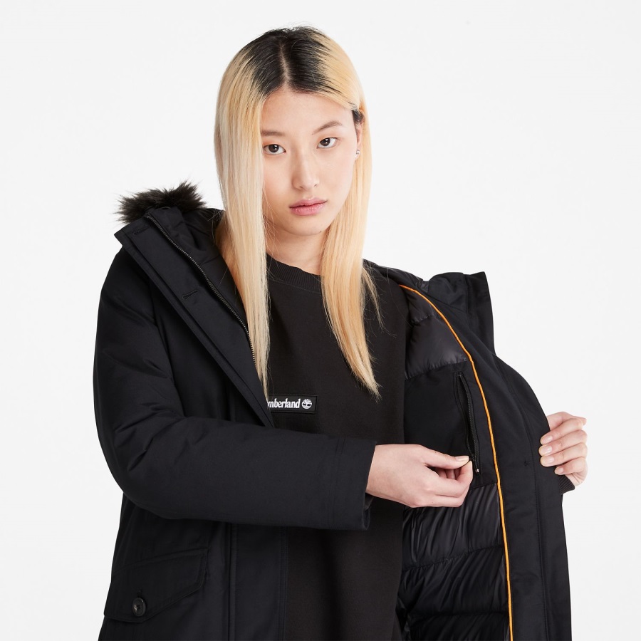 Timberland Ireland Women's Down-Free Waterproof Parka Black
