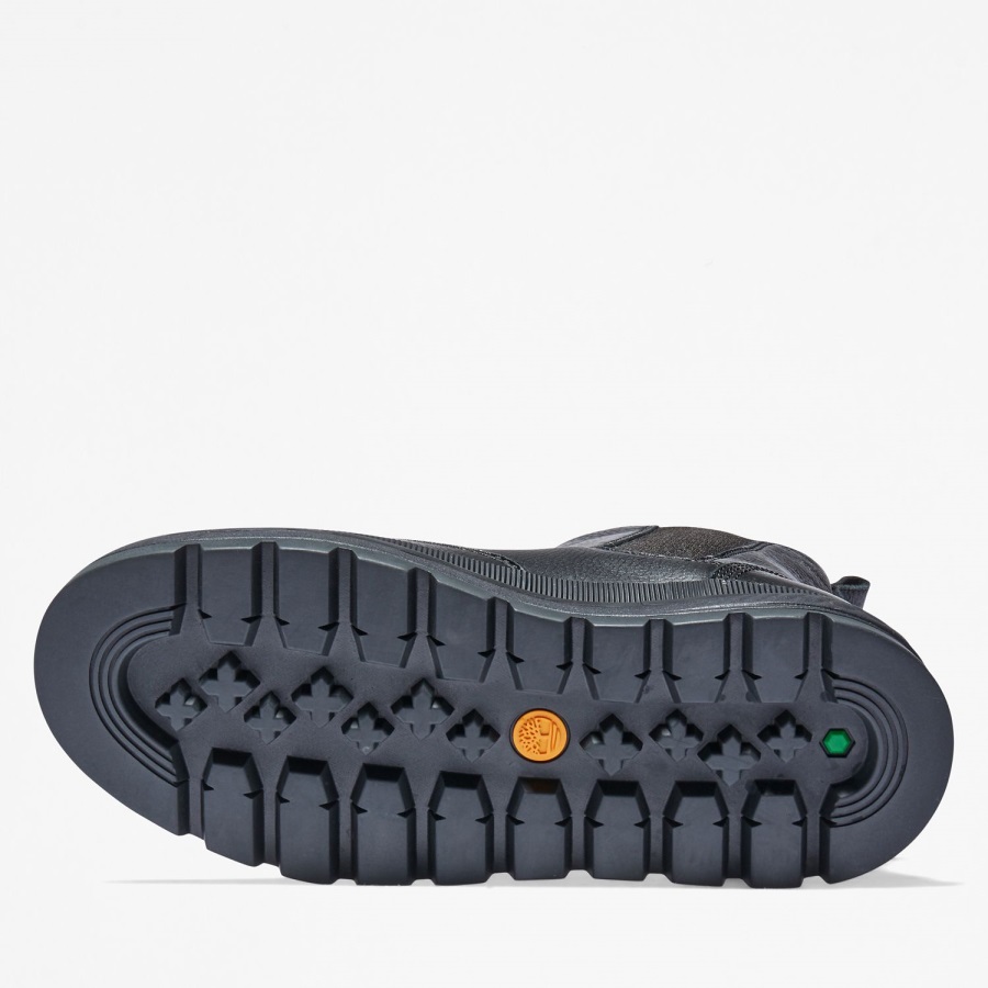 Timberland Ireland Women's Greenstride Ray City Chelsea Boots Black Full-Grain