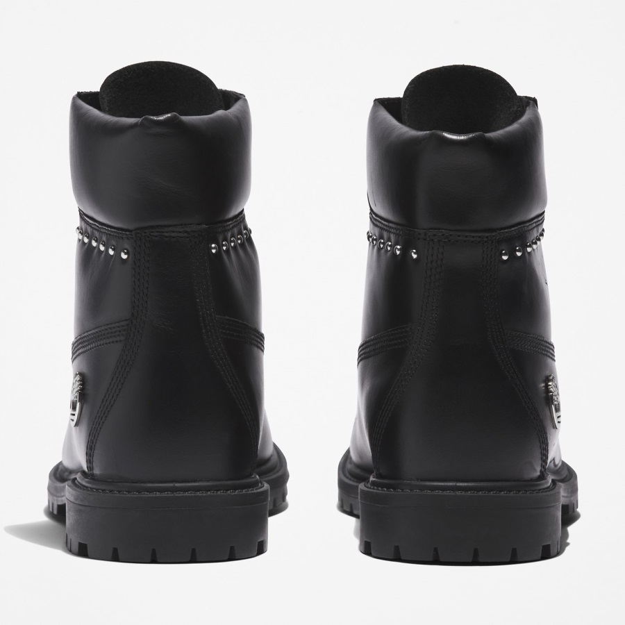 Timberland Ireland Women's Heritage 6-Inch Waterproof Boots Black Full-Grain