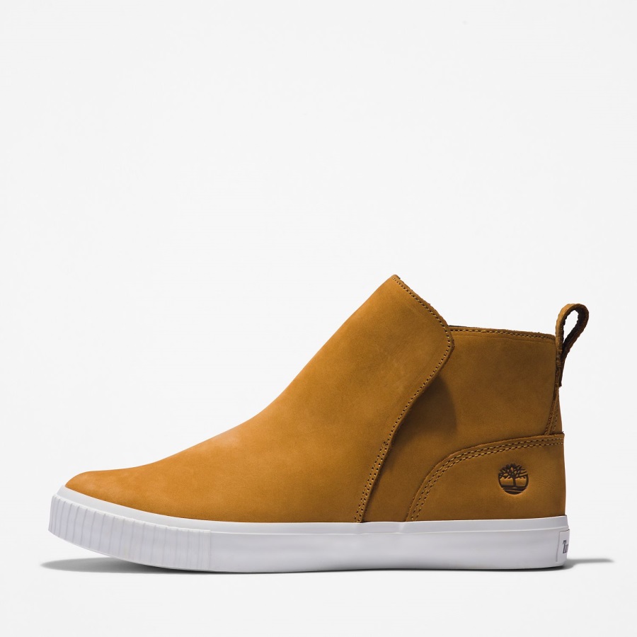 Timberland Ireland Women's Skyla Bay Chelsea Boots Wheat Nubuck