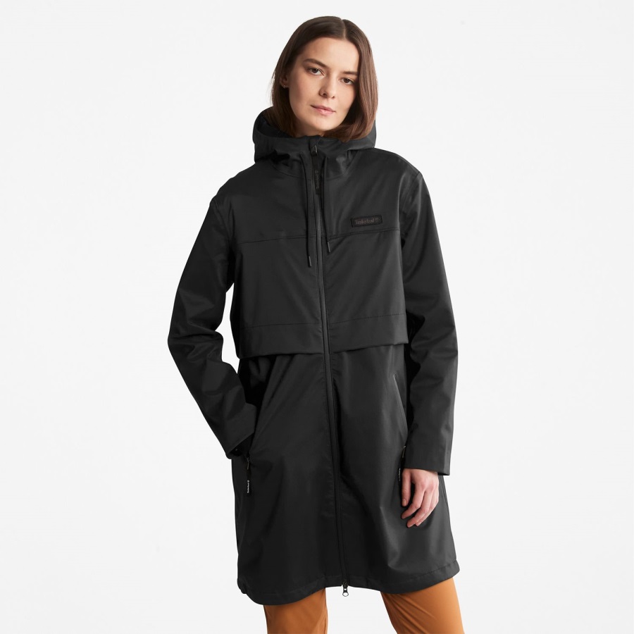 Timberland Ireland Women's Waterproof Mid-Length Parka Black