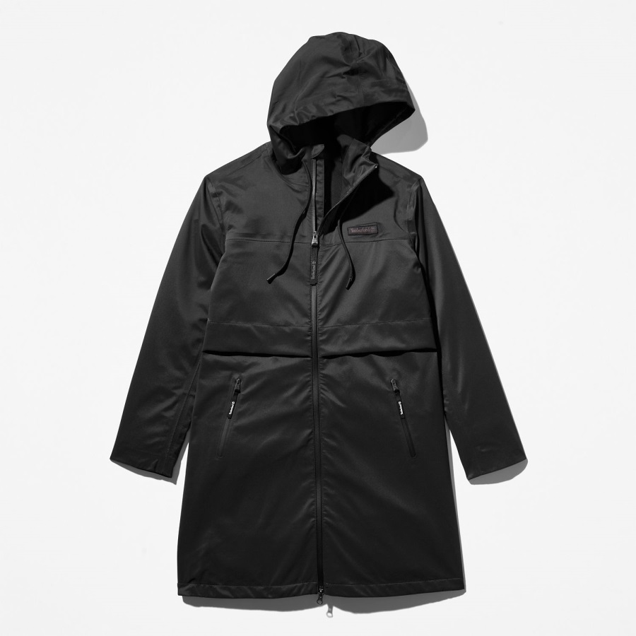 Timberland Ireland Women's Waterproof Mid-Length Parka Black