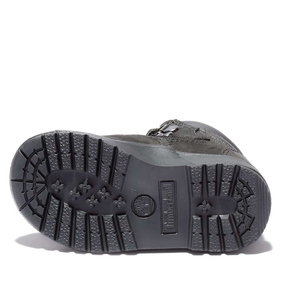 Toddler 6-Inch Field Boots Timberland Ireland Black Nubuck