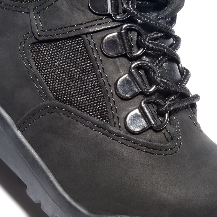 Toddler 6-Inch Field Boots Timberland Ireland Black Nubuck