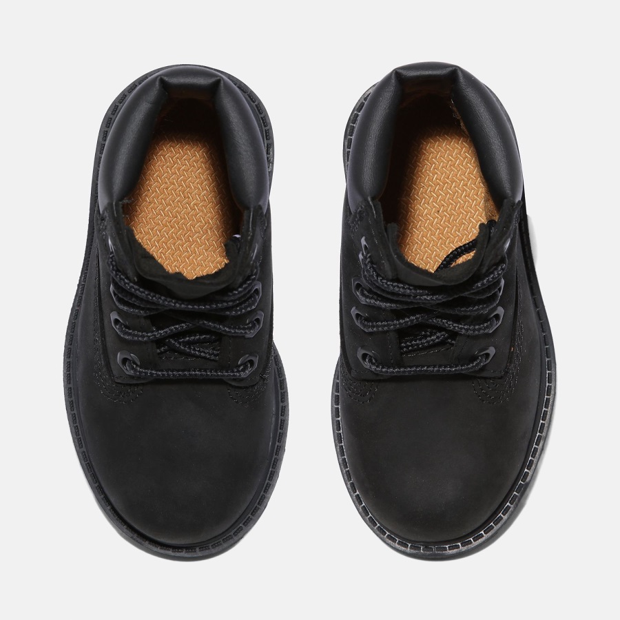 Toddler Premium 6-Inch Waterproof Boots Black Nubuck Timberland Ireland