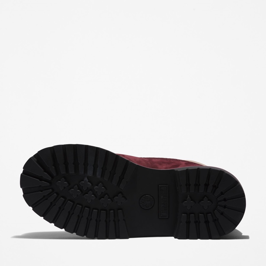 Toddler Premium 6-Inch Waterproof Boots Timberland Ireland Burgundy Nubuck