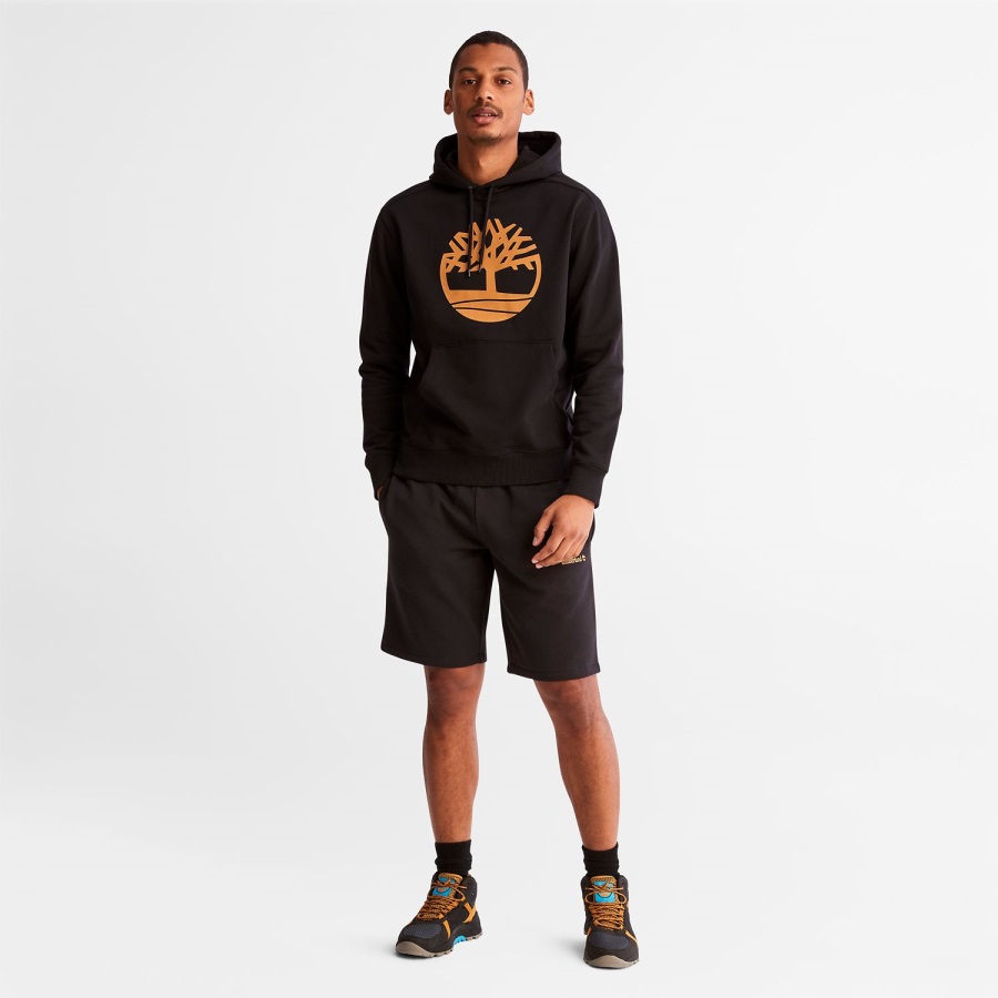 Tree-Logo Hoodie Timberland Ireland Black/Wheat