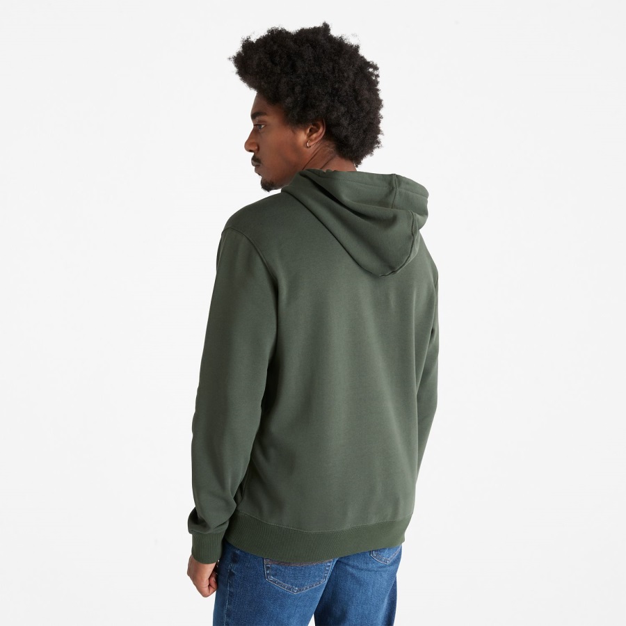 Tree-Logo Hoodie Timberland Ireland Dark Olive/Brown
