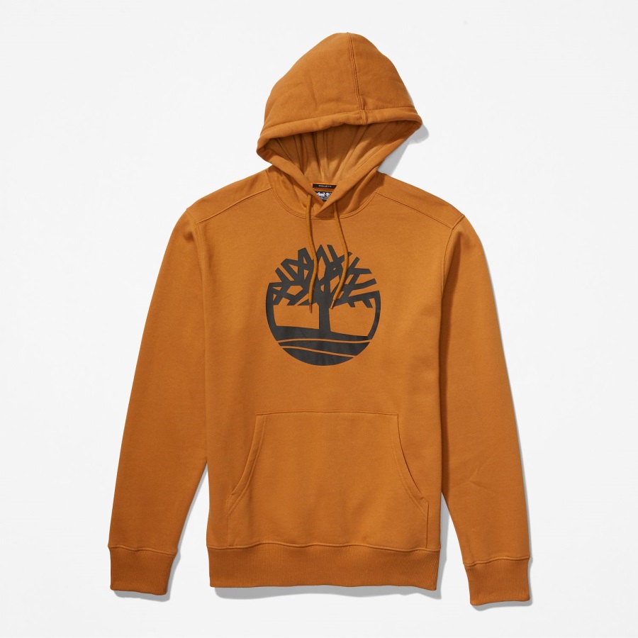 Tree-Logo Hoodie Wheat/Black Timberland Ireland