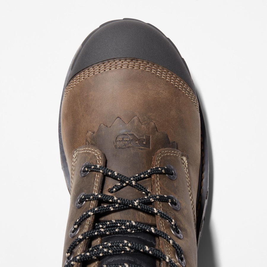 Turkish Coffee Full-Grain Men's Boondock Hd Logger Composite Toe Waterproof Work Boot Timberland Ireland