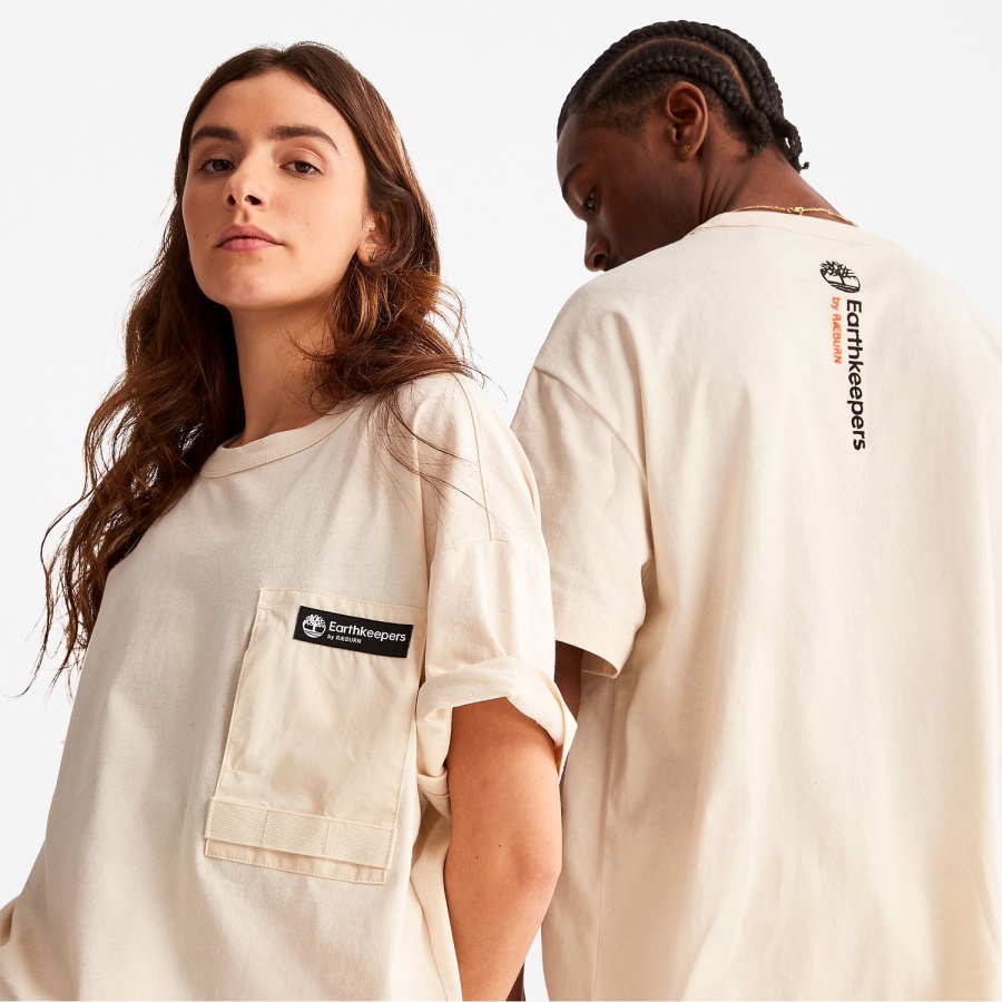 Undyed Earthkeepers By Raeburn Utility T-Shirt Timberland Ireland