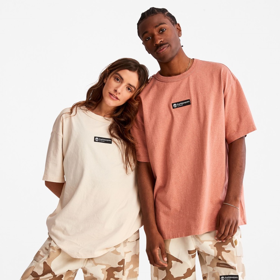 Undyed Timberland Ireland Earthkeepers By Raeburn Archive Globe T-Shirt