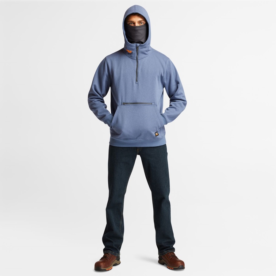 Vintage Indigo Timberland Ireland Men's Pro Hood Honcho Hd Hoodie