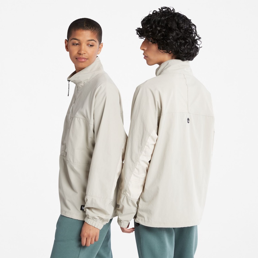 Water-Resistant Pullover Jacket Taupe Timberland Ireland