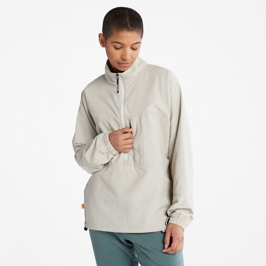 Water-Resistant Pullover Jacket Taupe Timberland Ireland