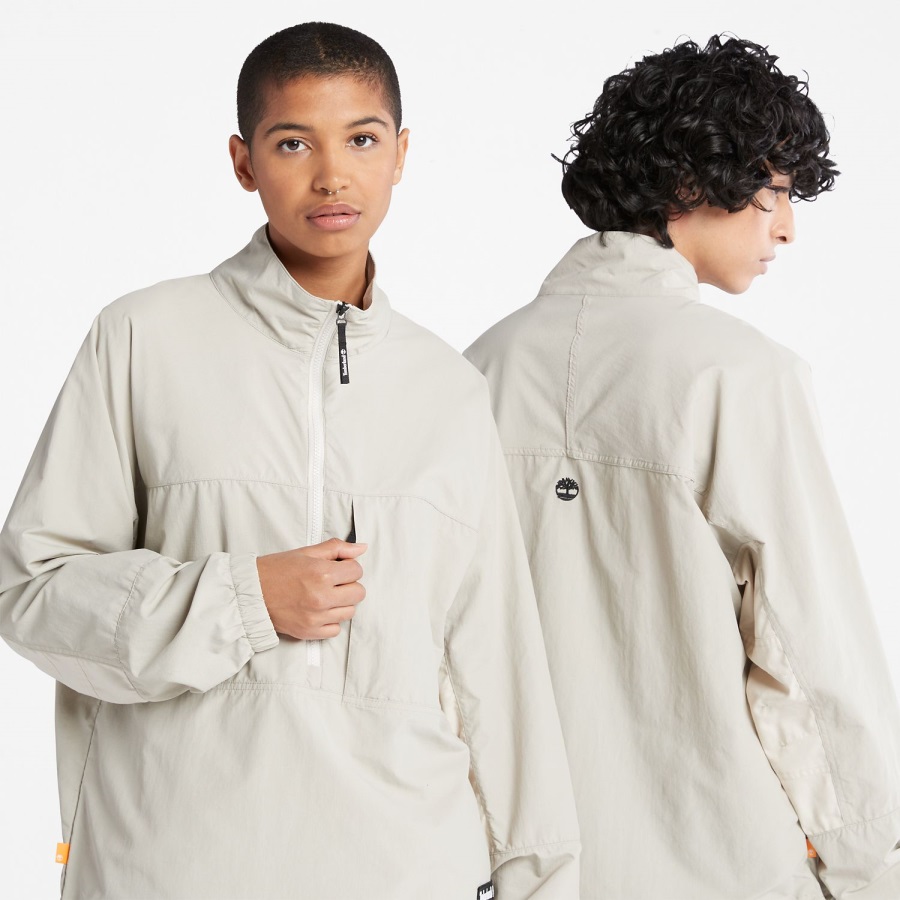 Water-Resistant Pullover Jacket Taupe Timberland Ireland