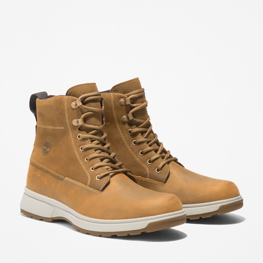 Wheat Full-Grain Men's Atwells Ave Waterproof Boots Timberland Ireland