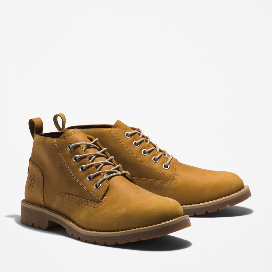 Wheat Full-Grain Timberland Ireland Men's Redwood Falls Waterproof Chukka Boots