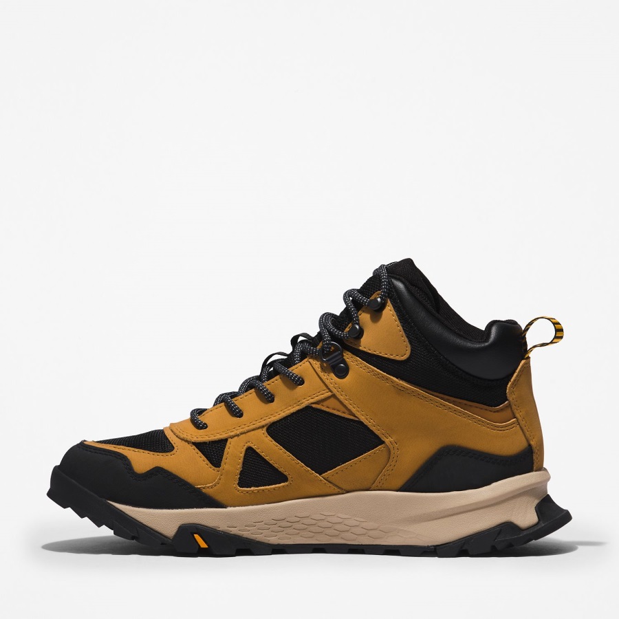 Wheat Men's Lincoln Peak Waterproof Hiking Boots Timberland Ireland