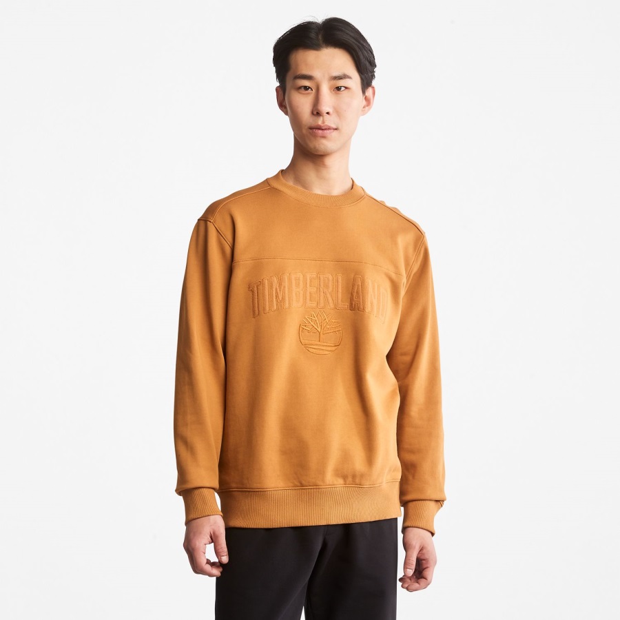 Wheat Men's Outdoor Heritage Ek+ Crewneck Sweatshirt Timberland Ireland
