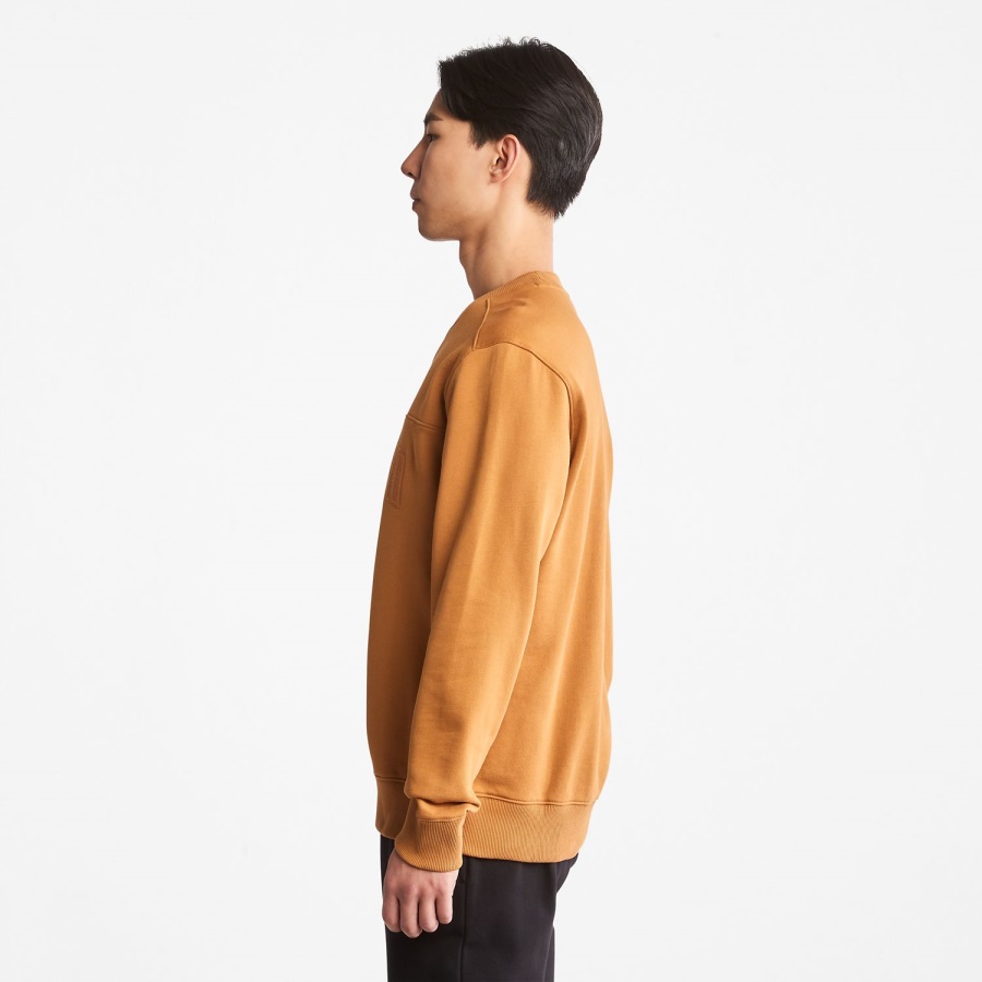 Wheat Men's Outdoor Heritage Ek+ Crewneck Sweatshirt Timberland Ireland