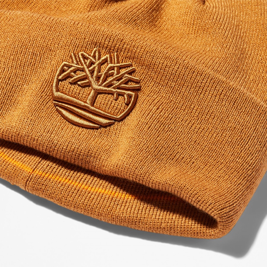 Wheat Newington Embroidered Beanie Timberland Ireland