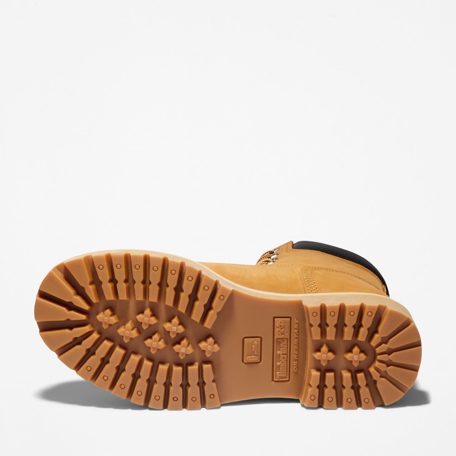 Wheat Nubuck Men's Direct Attach 8 Waterproof Work Boot Timberland Ireland