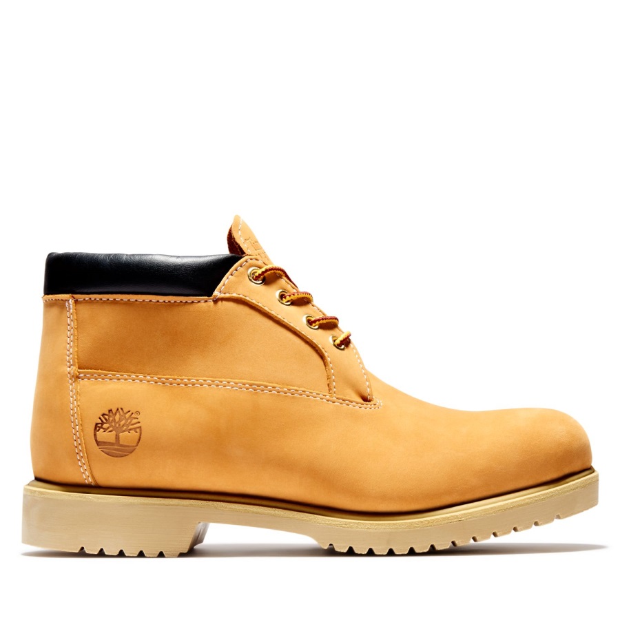 Wheat Nubuck Men's Timberland Ireland Tbl 1973 Newman Waterproof Chukka Boots