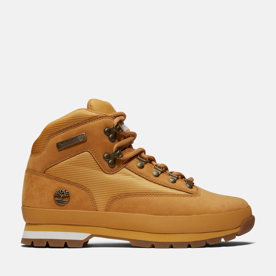 Wheat Nubuck Timberland Ireland Men's Euro Hiker Boots