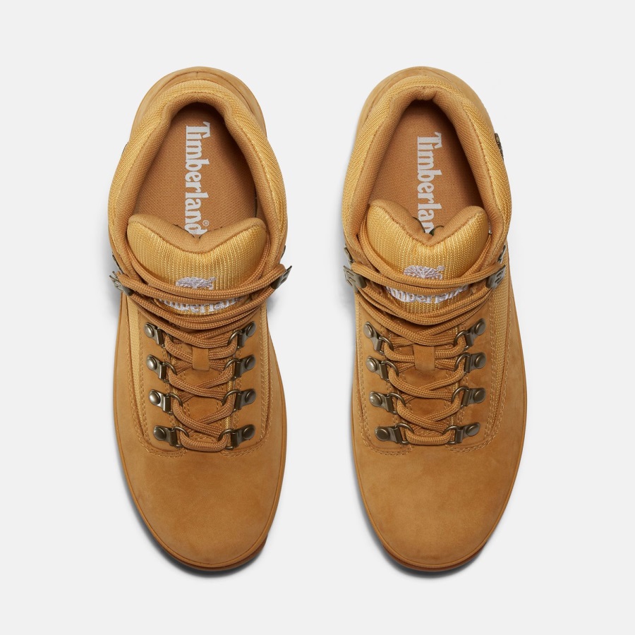 Wheat Nubuck Timberland Ireland Men's Euro Hiker Boots