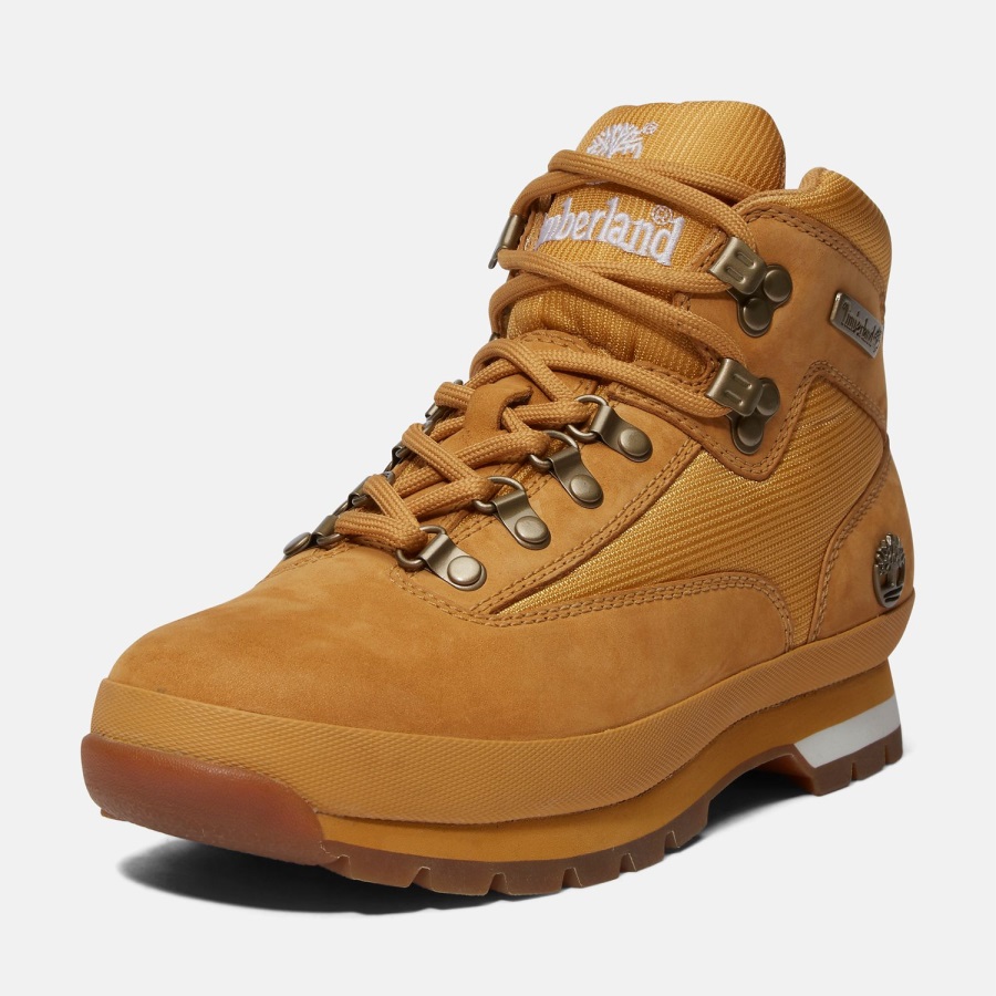 Wheat Nubuck Timberland Ireland Men's Euro Hiker Boots