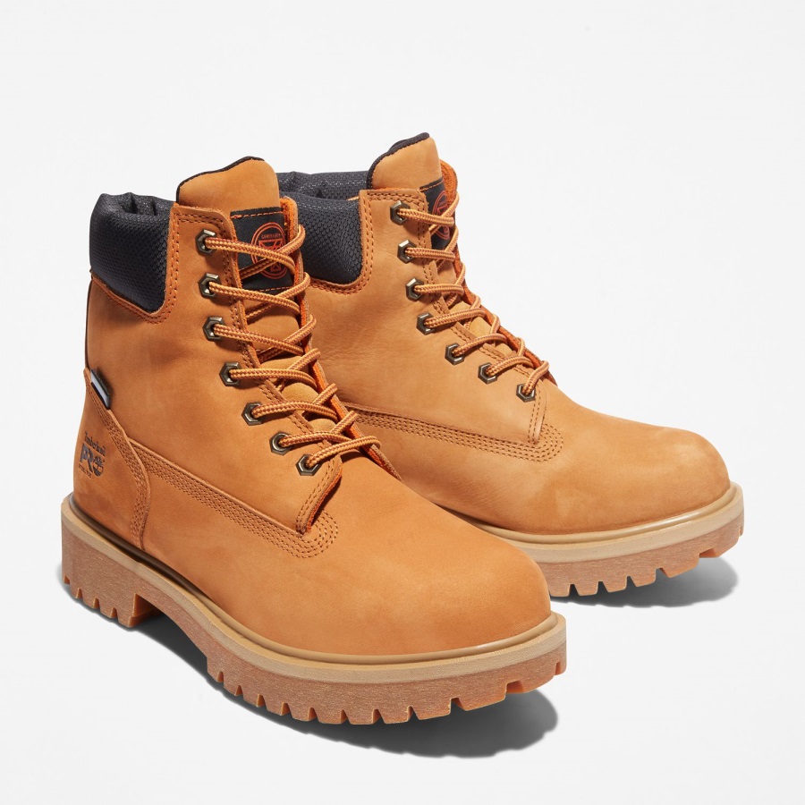 Wheat Nubuck Timberland Ireland Men's Generation T Steel Toe Waterproof Work Boot