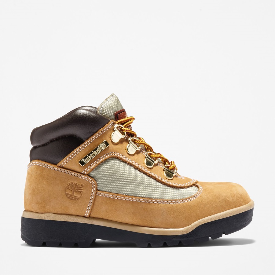 Wheat Nubuck Timberland Ireland Youth Field Boots