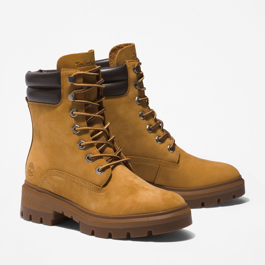 Wheat Nubuck Women's Cortina Valley 6-Inch Waterproof Boots Timberland Ireland