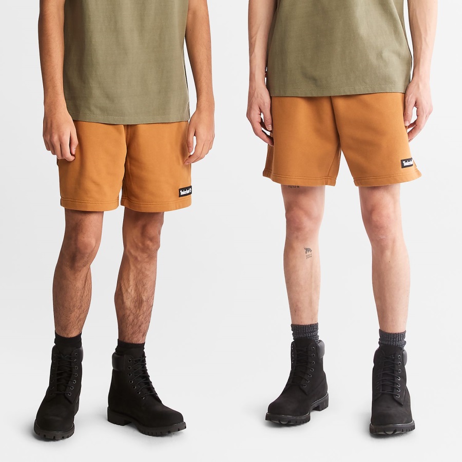 Wheat Relaxed-Fit Sweatshorts Timberland Ireland