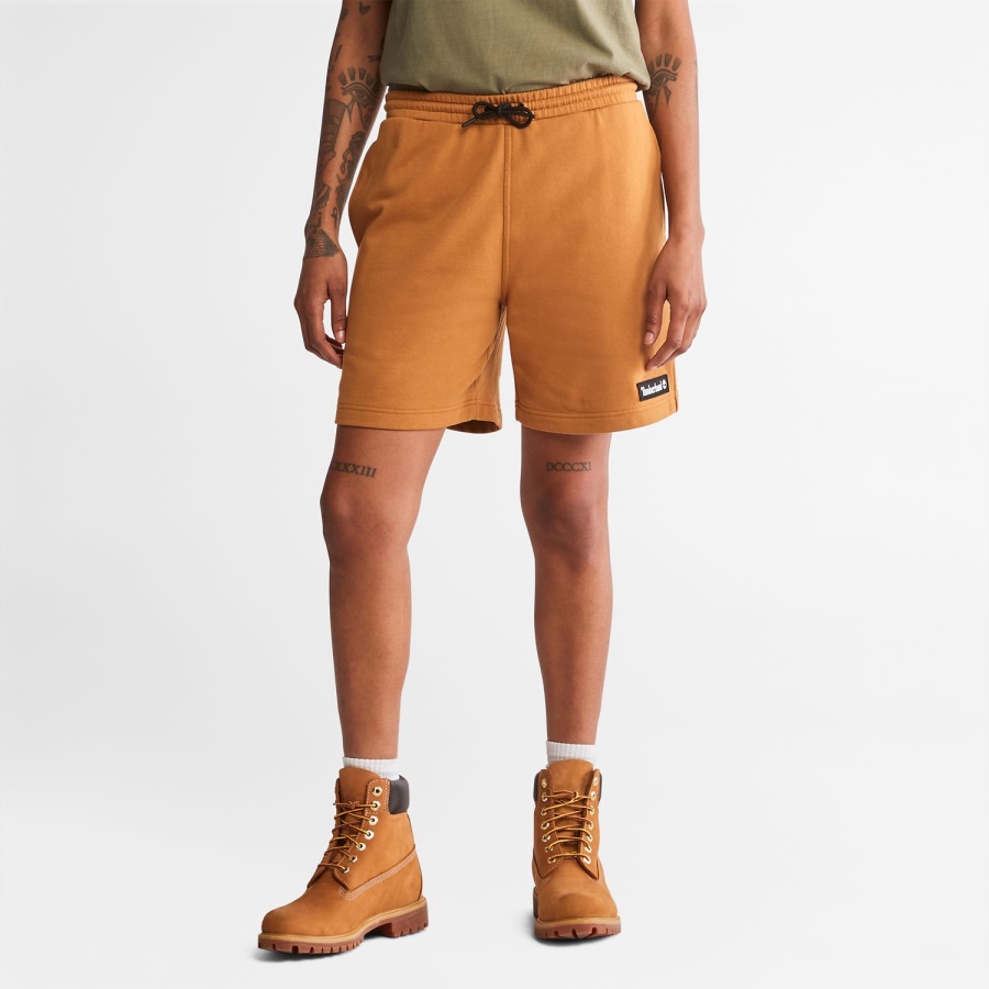 Wheat Relaxed-Fit Sweatshorts Timberland Ireland
